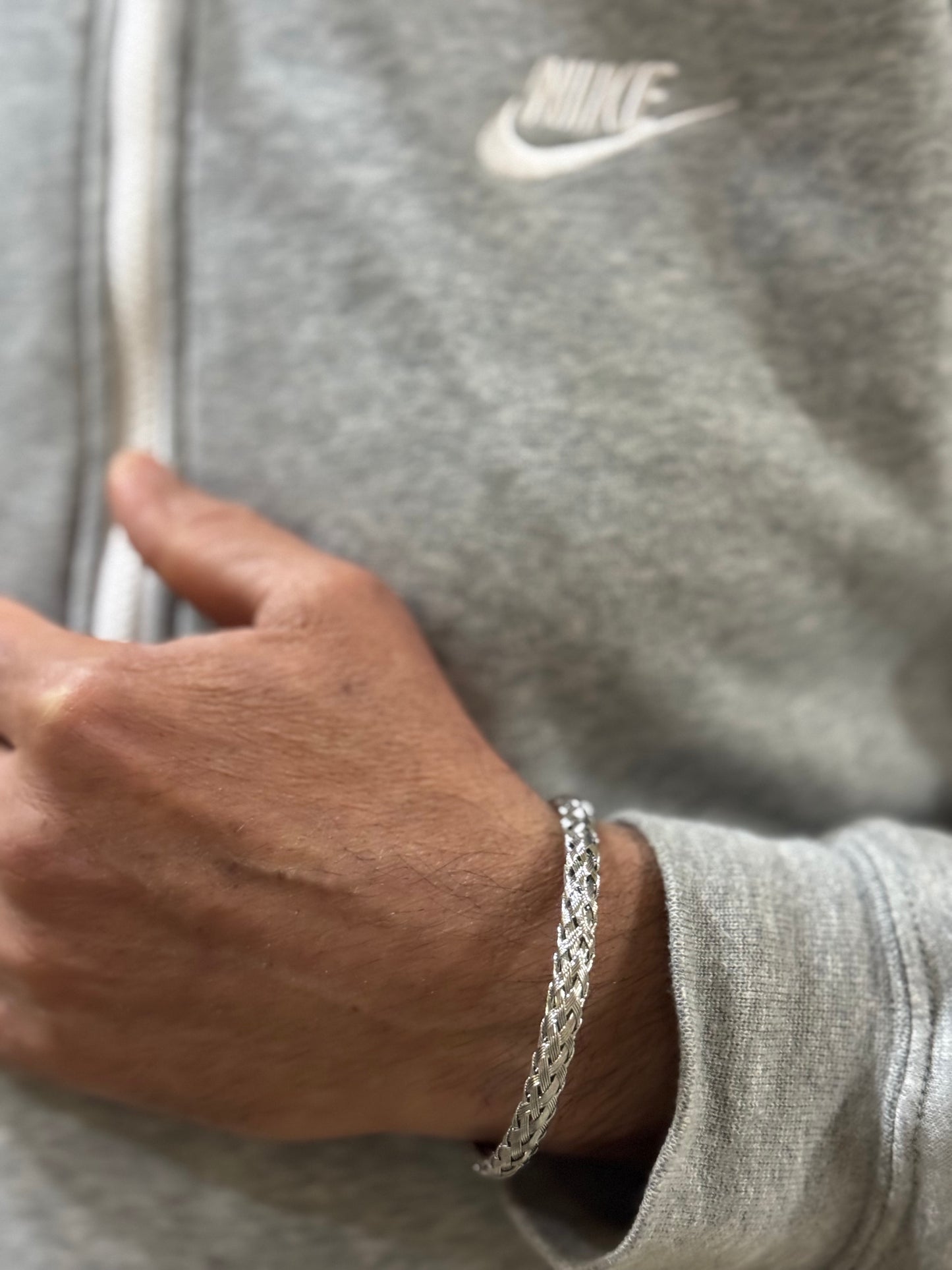 Silver bracelet