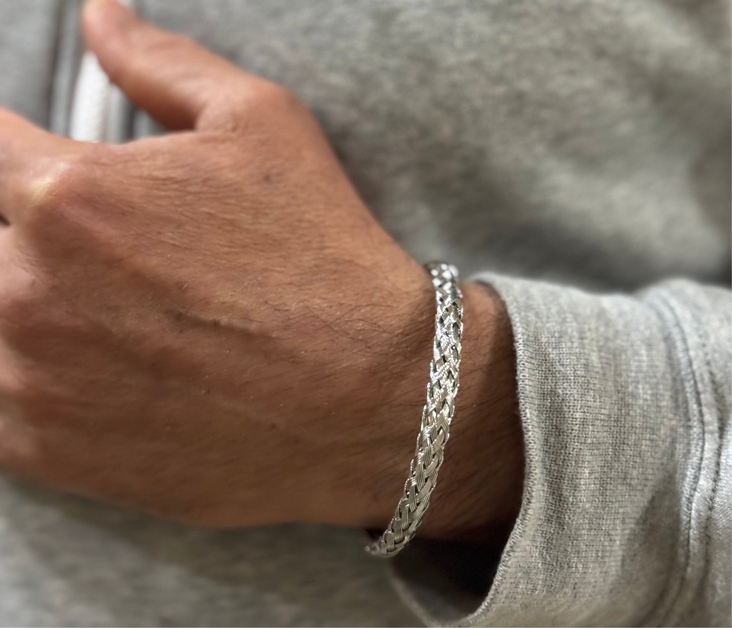 Silver bracelet