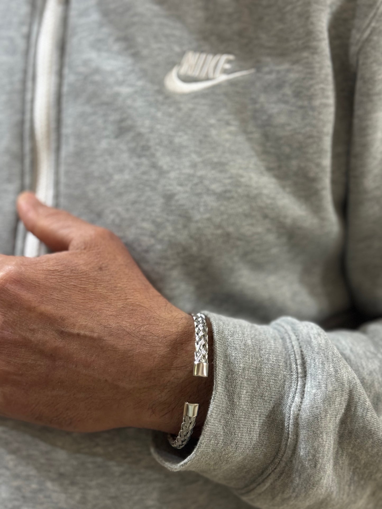 Silver bracelet