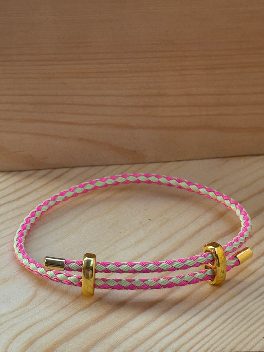 Pink + yellow