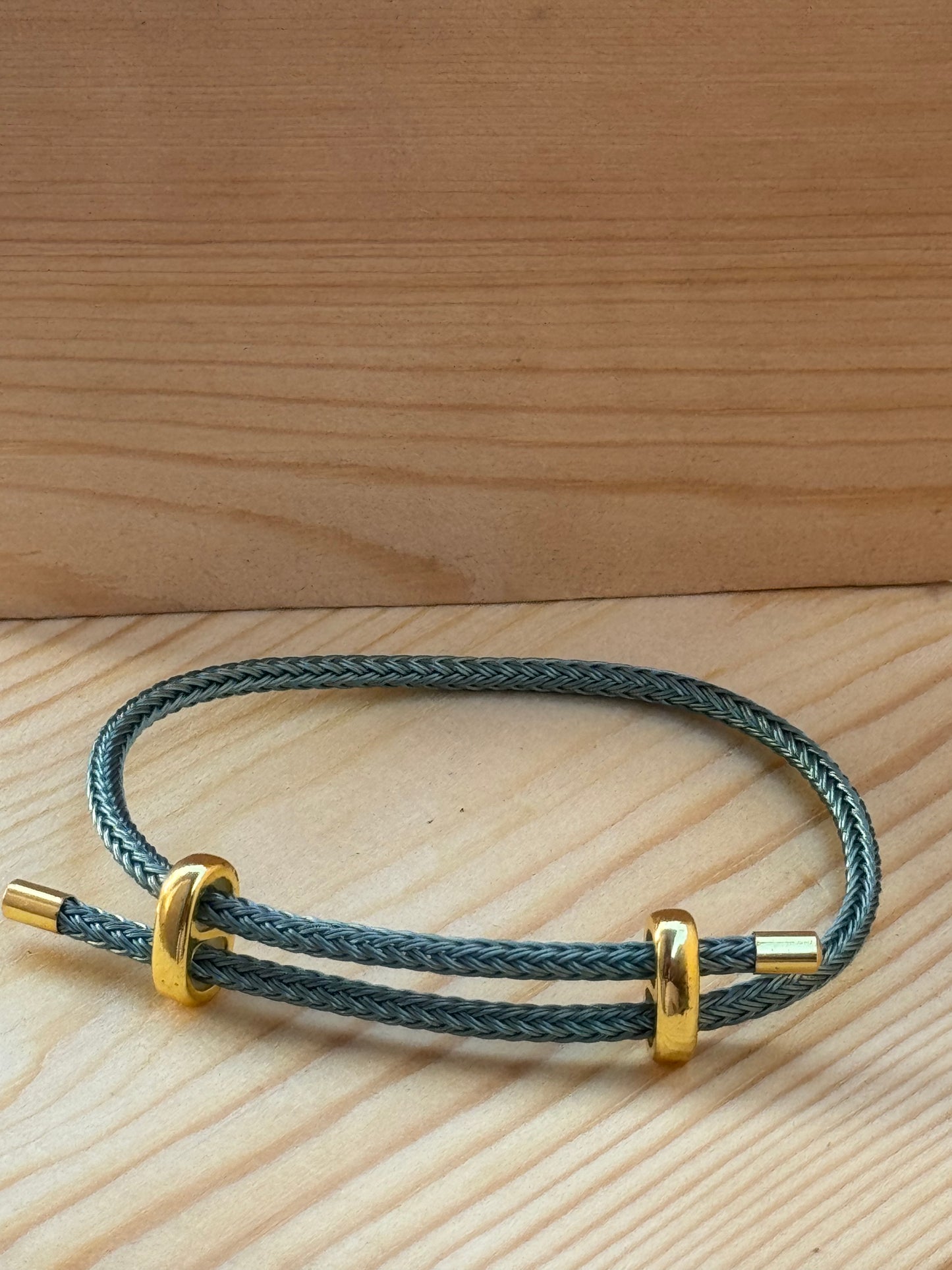 Emerald cable Bracelet